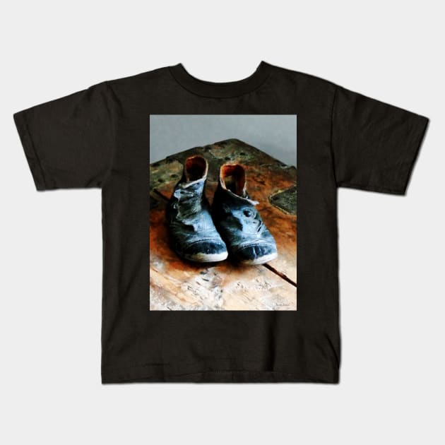 Fashion - Old-Fashioned Shoes Kids T-Shirt by SusanSavad